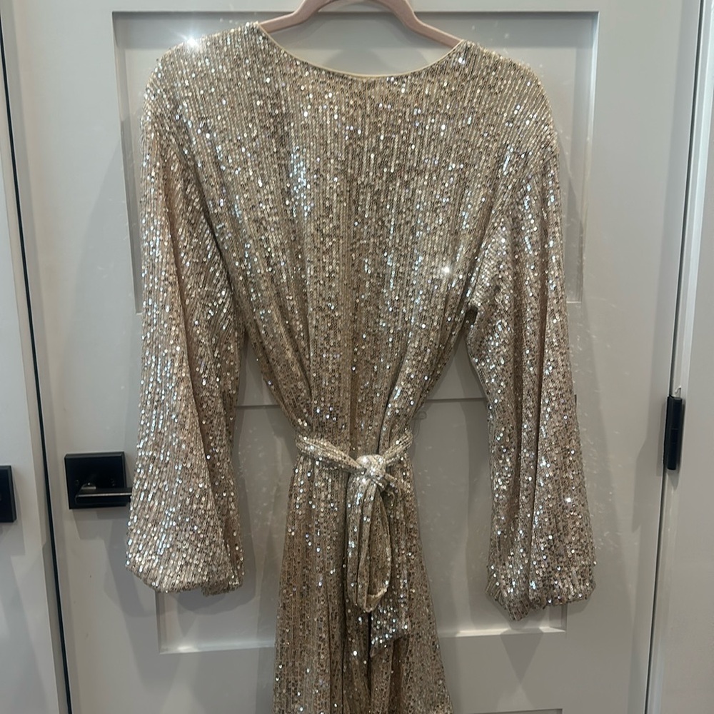 Sequin dress Sz S NWT
